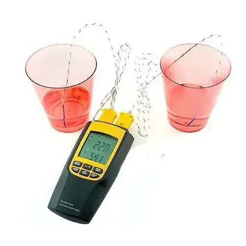 เครื่องวัดอุณหภูมิ 1300 องศา 2 Channels Termometer 1300C