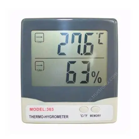 เครื่องวัดอุณหภูมิและความชื้น Model 303