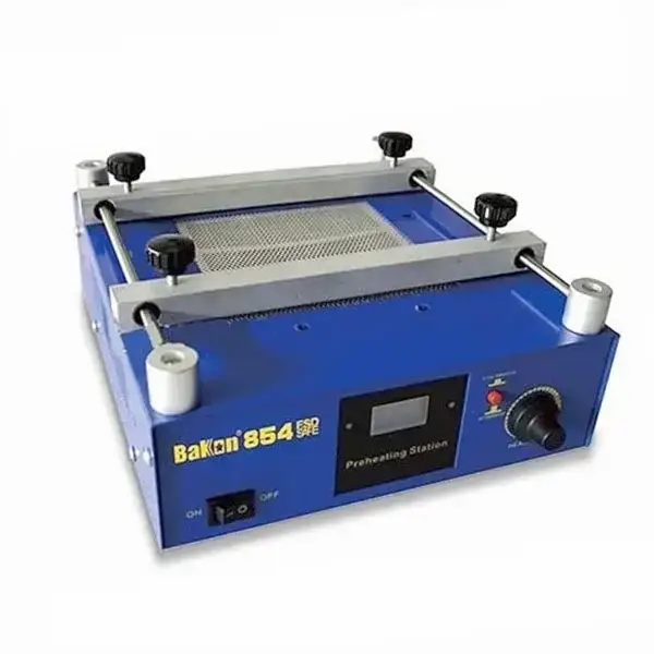 เครื่องอุ่นบอร์ดถอดอุปกรณ์ Preheat BGA Rework Station BK854