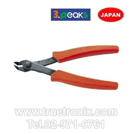คีมตัดขาอุปกรณ์แบบปากงอ Bent Cutting Nippers 3.Peak SP-12