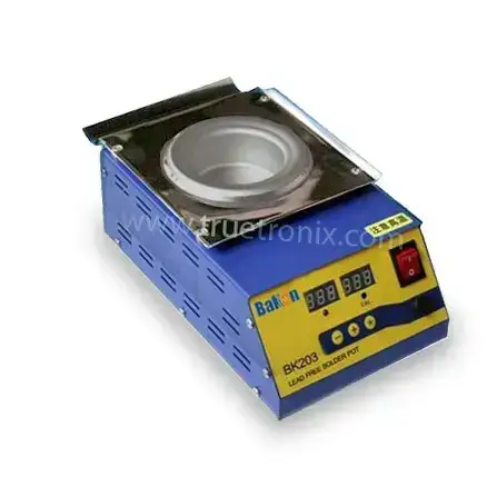 หม้อต้มตะกั่ว-หลอมตะกั่วบัดกรี Lead Free Soldering Pot BK203