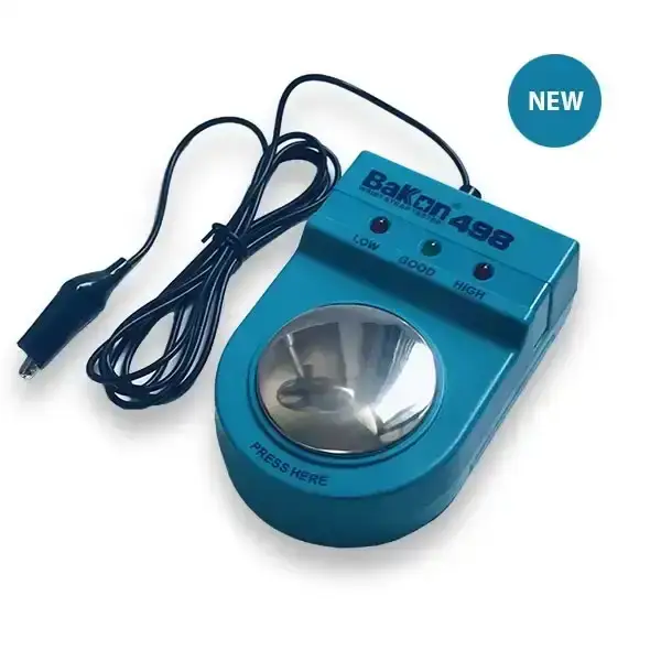 เครื่องทดสอบสายรัดข้อมือกันไฟฟ้าสถิต BK498 Wrist Strap Tester