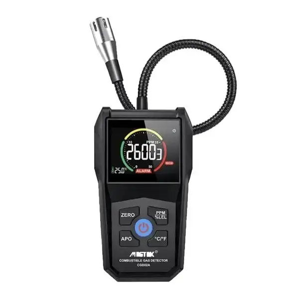 เครื่องตรวจจับแก๊ส  Combustible Gas Detector-temperature test CGD02A