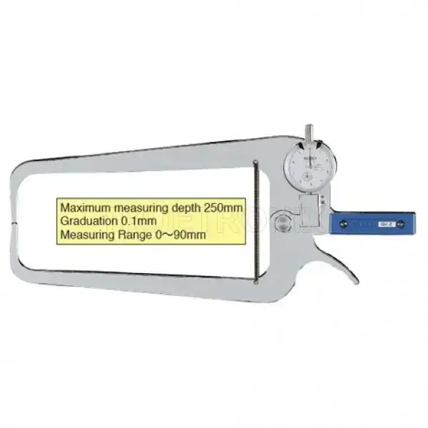 External Dial Caliper Gauge 0-90/250mm