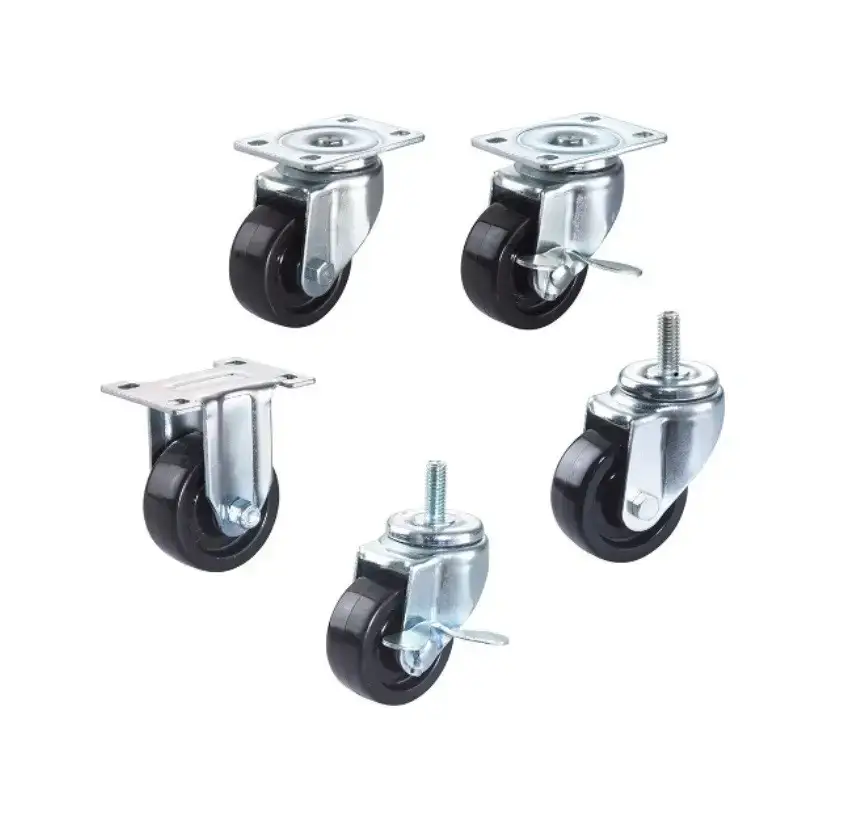 ลูกล้อพลาสติกเบา Light Duty Casters รุ่นน้ำหนัก 100kgf