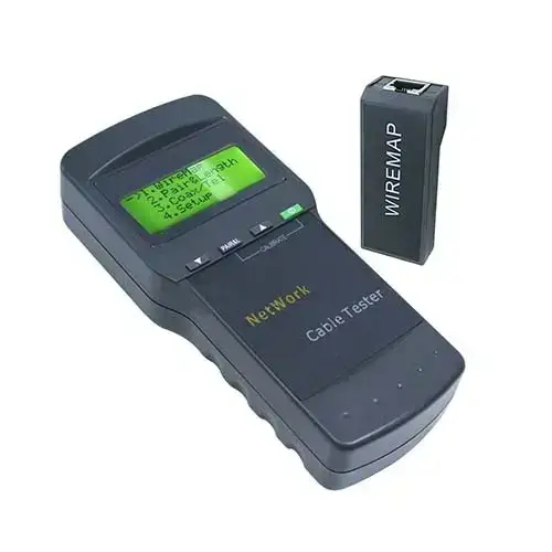 เครื่องทดสอบ วิเคราะห์ ค้นหาปลายสาย LAN Cable Tester