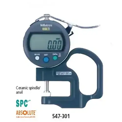 เครื่องวัดความหนาแผ่นพลาสติกแผ่นกระดาษ Mitutoyo 547-301