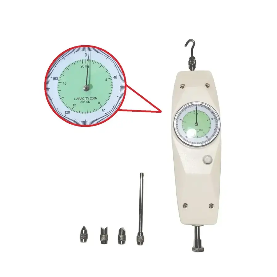 เครื่องวัดแรงดึง แรงกด แรงผลัก NK-200 Analog Force Gauge 200N