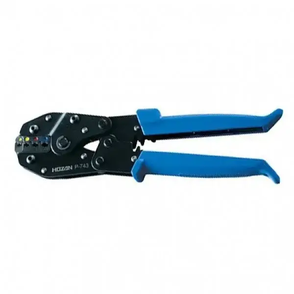 คีมย้ำหางปลาแบบหุ่มฉนวน HOZAN P-743 Insulating Crimping Tool