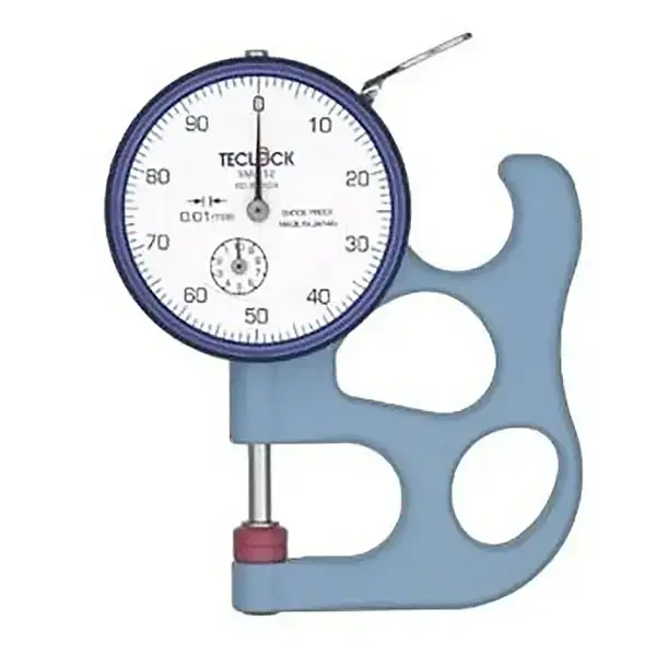 เครื่องวัดความหนาแผ่นกระดาษแผ่นยางแผ่นเหล็ก TECLOCK SM-112