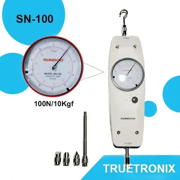 เครื่องวัดแรงดึงแรงกด SN-100 Analog force gauge 100N