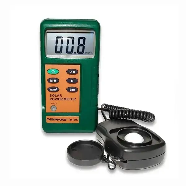 มิเตอร์วัดความเข้มแสงอาทิตย์ Solar Power Meter TM-207 Solar Power Meter