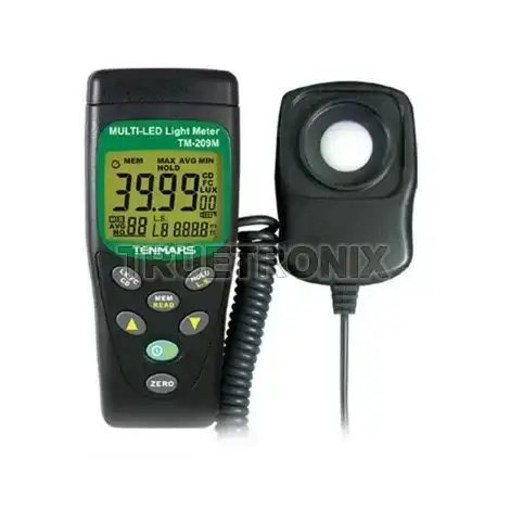 มิเตอร์วัดแสงสว่างหลอด TM-209M LUX/FC Multi-LED Light Meter