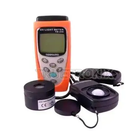 มิเตอร์วัดแสงและเก็บข้อมูล Tenmars TM-208 Datalogging 3 in 1 UVA Light Meter