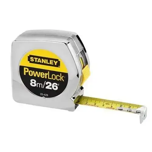 ตลับเมตรรุ่น PowerLock 8m Stanley Measuring tapes