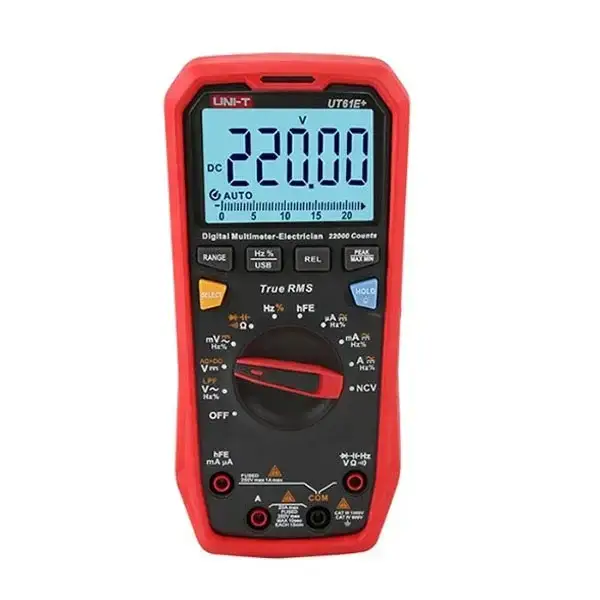 มัลติมิเตอร์ดิจิตอล UNI-T UT61E+ Digital Multimeter