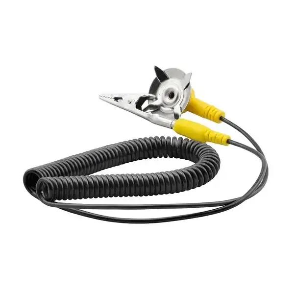 สายกราวด์เชื่อมแผ่นยางกันไฟฟ้าสถิต Grounding Cord-604