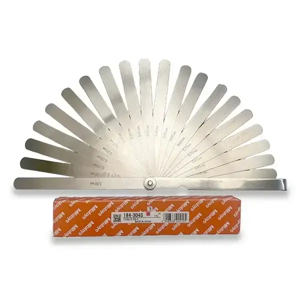 เกจวัดระยะห่างวัดความหนา Mitutoyo 184-304S Feeler gage