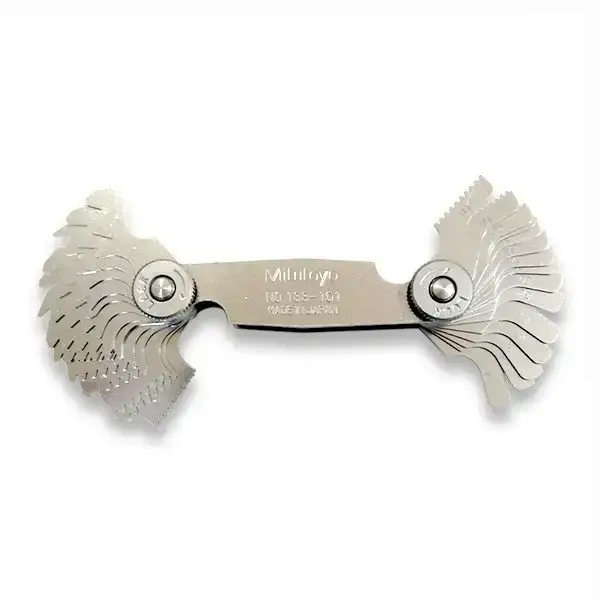 เกจวัดระยะเกลียว ใบวัดเกลียว Mitutoyo 188-101 Whitworth Screw Pitch Gages รุ่น/รหัส 002293 รูปที่ 1