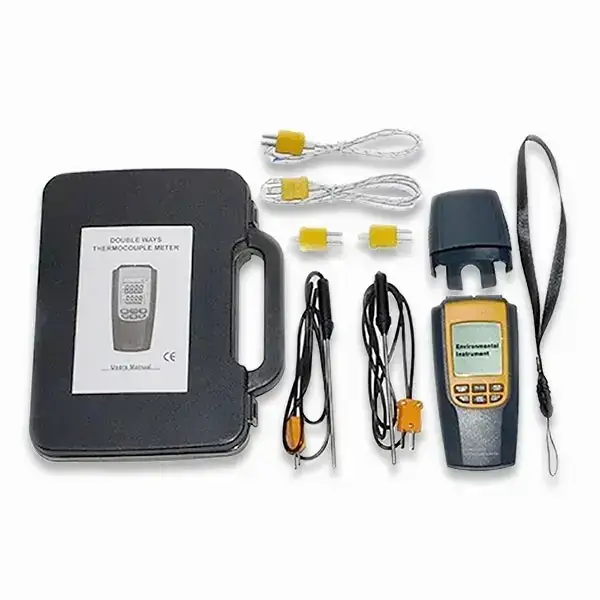 เครื่องวัดอุณหภูมิ 1300 องศา 2 Channels Termometer 1300C รุ่น/รหัส 000584 รูปที่ 2