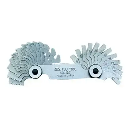 เกจวัดระยะเกลียวน็อตสกรู Screw Pitch Gauges รุ่น/รหัส 000775 รูปที่ 1