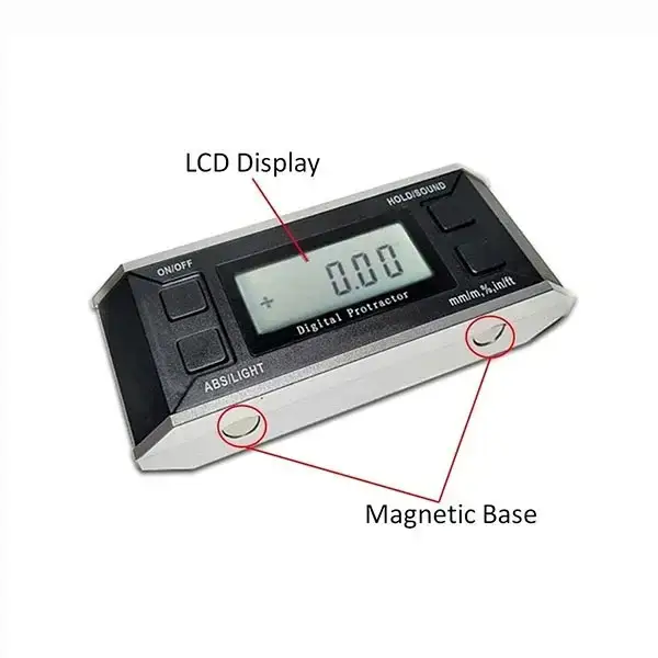 เครื่องวัดมุมองศามีแม่เหล็ก 360 Digital protector magetic base รุ่น/รหัส 002091 รูปที่ 2