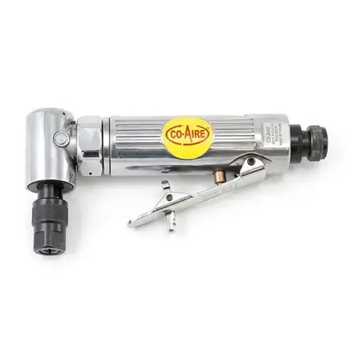 เครื่องเจียร์ลมตกแต่งชิ้นงาน 1/4 นิ้ว 1/4 Inc Right Angle Die Grinder