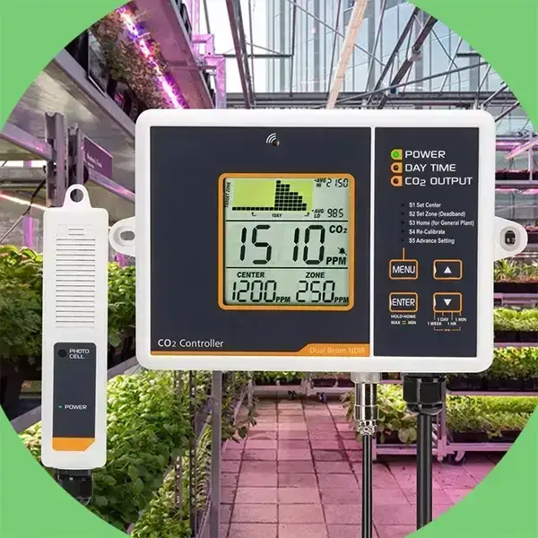 เครื่องวัดค่าคาร์บอนไดออกไซด์ CO2 Controller and Monitor AQM-356 รุ่น/รหัส 002400 รูปที่ 2