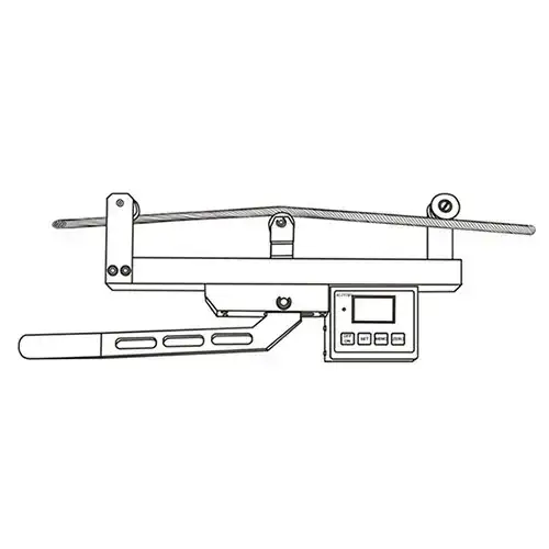 เครื่องวัดแรงตึงสายเคเบิล AZGH B-5000S Cable tension meter รุ่น/รหัส 002033 รูปที่ 3