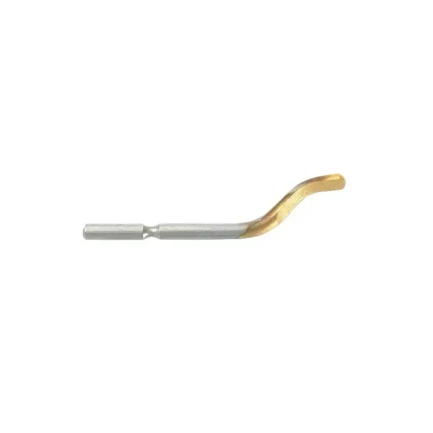 ใบมีดลบคมเคลือบ Tin BS1013 - S10 LH TiN Deburring blade รุ่น/รหัส 001853 รูปที่ 1