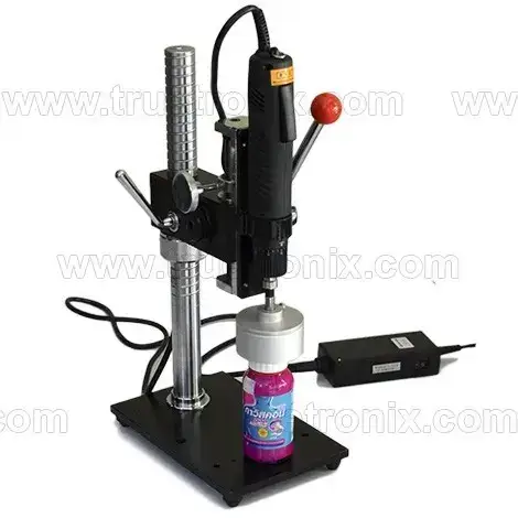 เครื่องปิดฝาขวดระบบไฟฟ้า Benchtop Electric Capping Machine