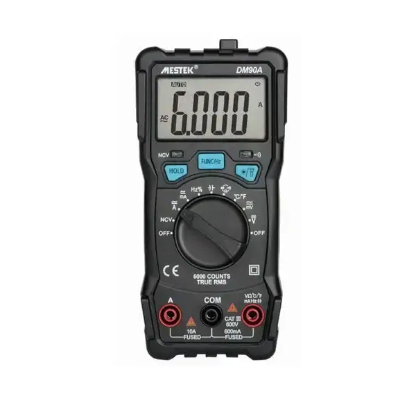 ดิจิตอลมัลติมิเตอร์ 6000 Counts Digital Multimeter DM90A รุ่น/รหัส 002315 รูปที่ 1