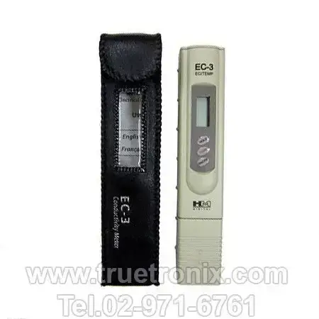 มิเตอร์วัดความเข้มข้นปุ่ย AB ไฮโดรโปนิกส์ EC WATER QUALITY TESTER  HM EC-3
