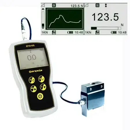 เครื่องวัดแรงดึงแรงกดเช็นเซอร์ภายนอก EFGS series Digital Force Gauge