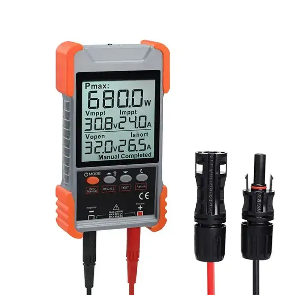 มิเตอร์วัดกำลังงานแผงโซล่าเซล Solar Panel Tester รุ่น/รหัส 002476 รูปที่ 1