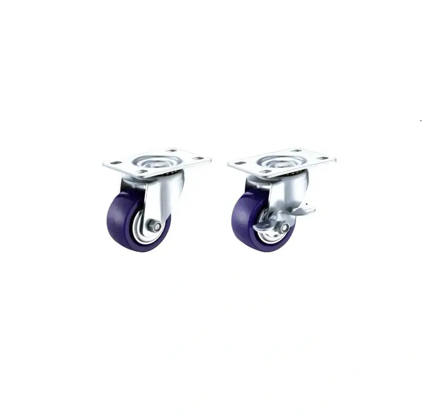ลูกล้อยาง รุ่นน้ำหนัก 150kgf Medium Duty Casters GU-EB065 series (PU Wheel) - Load Capacity