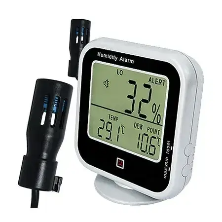 เครื่องวัดความชื้นและอุณหภูมิมีสายโพรบ Thermo-Hygrometer E04-019