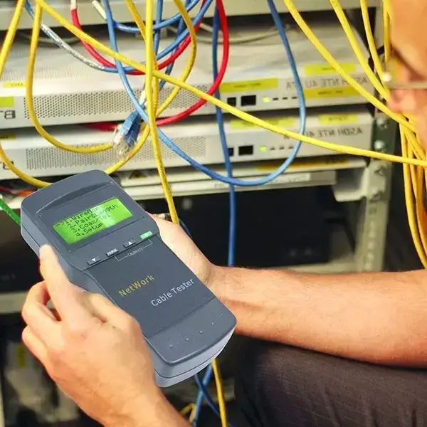 เครื่องทดสอบ วิเคราะห์ ค้นหาปลายสาย LAN Cable Tester รุ่น/รหัส 000606 รูปที่ 2