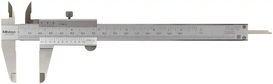 เวอร์เนียมิตูโตโย 150mm 6 นิ้ว Mitutoyo 530-104 Standard Series รุ่น/รหัส 001315 รูปที่ 3