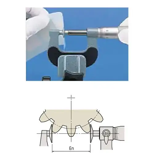 ไมโครมิเตอร์หัววัดกว้าง Mitutoyo 123-101 Disk Micrometer Mitutoyo รุ่น/รหัส 000336 รูปที่ 2