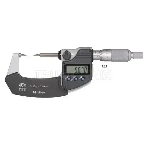 ดิจิตอลไมโครมิเตอร์ปลายแหลม Digital Point Micrometers 342 รุ่น/รหัส 000946 รูปที่ 1