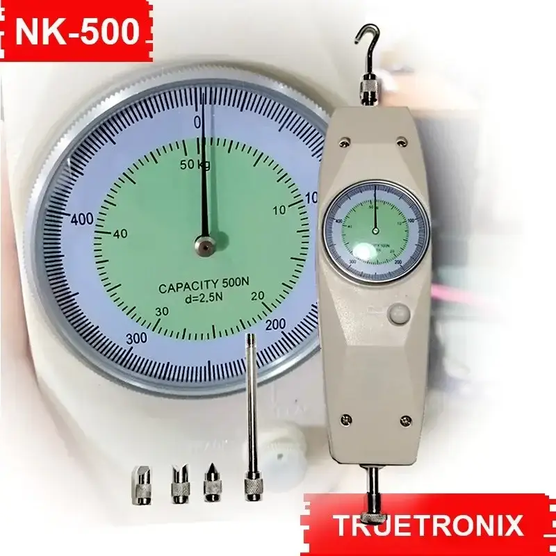 เครื่องวัดแรงดึง แรงกด แรงผลัก NK-500 Analog Force Gauge 500N รุ่น/รหัส 002124 รูปที่ 4