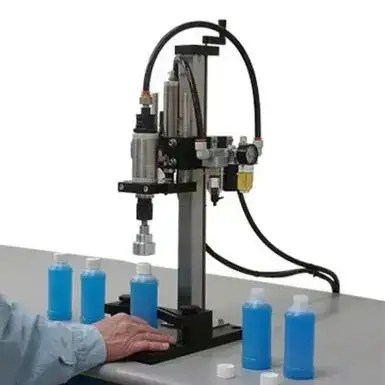 เครื่องปิดฝาขวดระบบลม Benchtop Capping Machine รุ่น SA รุ่น/รหัส 000428 รูปที่ 1