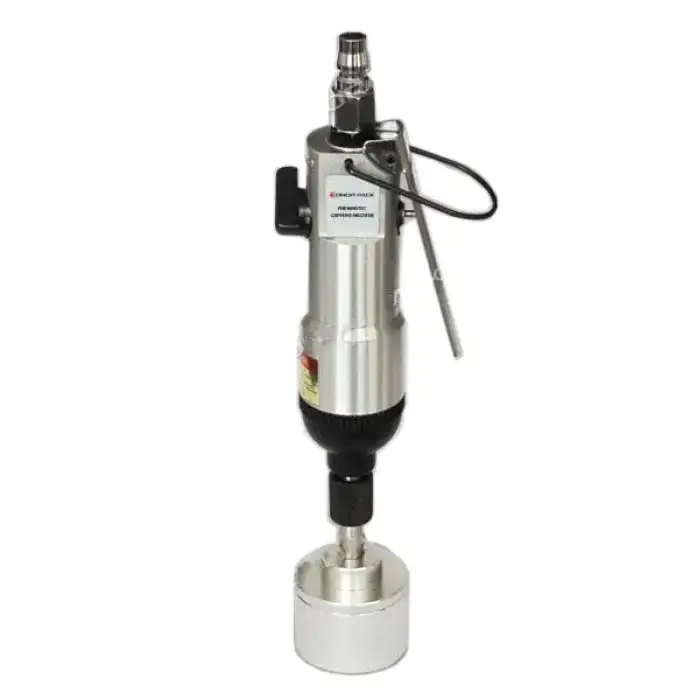 เครื่องขันปิดฝาขวดแบบใช้ลม Pneumatic Bottle Capping Machine
