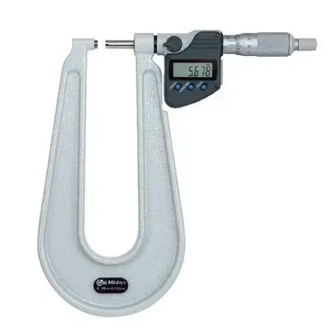 ไมโครมิเตอร์วัดแผ่นโลหะลึก Mitutoyo Sheet Metal Micrometer