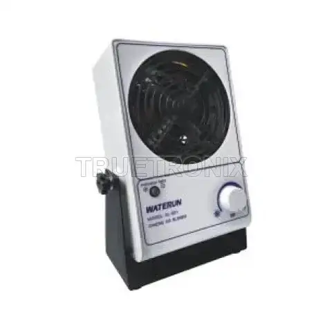 พัดลมกำจัดไฟฟ้าสถิตวางบนโต๊ะ SL-001 Benchtop Ionizing Air Blower