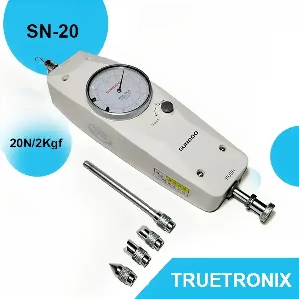 เครื่องวัดแรงดึงแรงกด SN-20 Analog force gauge 20N/2Kgf รุ่น/รหัส 002258 รูปที่ 2