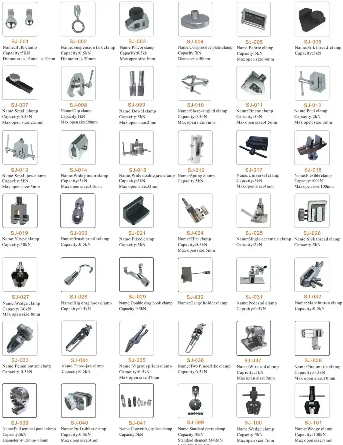 อุปกรณ์เสริมเครื่องวัดแรง SUNDOO Accessory Crip-Clamp รุ่น/รหัส 000391 รูปที่ 2