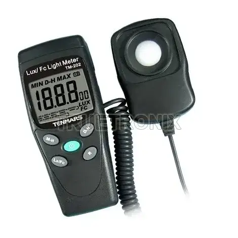 Tenmars TM-202 LUX/FC Light Level Meter เครื่องวัดระดับแสง 200,000 Lux รุ่น/รหัส 001257 รูปที่ 1