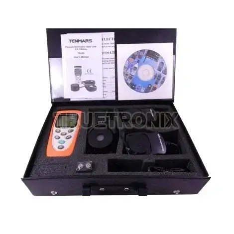 มิเตอร์วัดแสงและเก็บข้อมูล Tenmars TM-208 Datalogging 3 in 1 UVA Light Meter รุ่น/รหัส 001260 รูปที่ 2